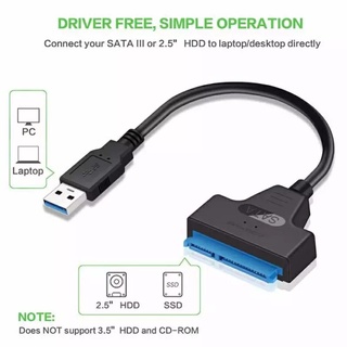 CABO ADAPTADOR PARA HD E SSD USB/SATA Suporte 2.5 ssd /hd Disco Rígido (4)