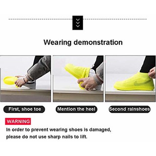 Capa Protetora Impermeável de Silicone para Sapatos (5)