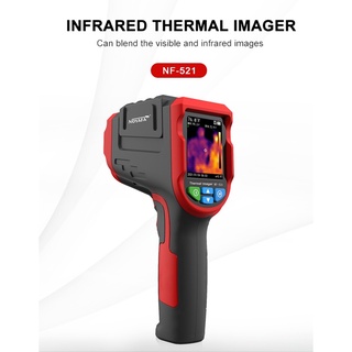Sensor de imagem térmica infravermelho Noyafa NF-521 Detector de aquecimento de piso Câmera