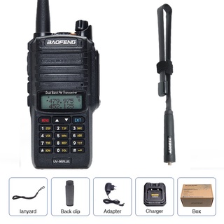 2022 Walkie Talkie Baofeng UV-9R Plus IP68 10W Alta Potência CB Ham 50 KM De Longo Alcance Portátil Rádio Bidirecional Para