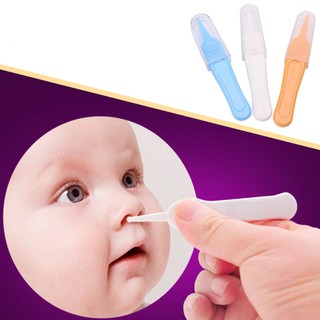 FLow Pinça De Limpeza De Nariz / Umbigo / Pinça De Plástico Para Limpeza De Nariz / Orelha / Cuidado Do Bebê (3)