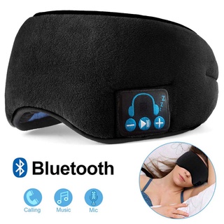 Máscara de Dormir com Fone de Ouvido Bluetooth 5.0 Tapa Olho com Música