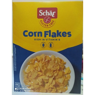 Corn Flakes Schär flocos de milho cereal sem glúten sem lactose