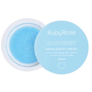Scrubby Esfoliante Labial Hidratante Tratamento dos Lábios - Menta - Ruby Rose (1)