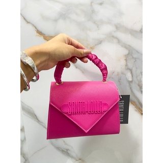 Bolsa feminina de mão com alça sl lilás rosa Mini bag lancamento