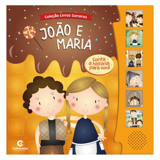 Livro infantil Sonoro João E Maria