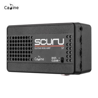 Caline S7 Mini-Falante/Amplificador De Guitarra 3W Com Estação Efetiva Claro Para Distribuição/Modos