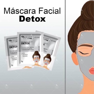Máscara Facial Max Love Sachê Skin Care 8g (2)
