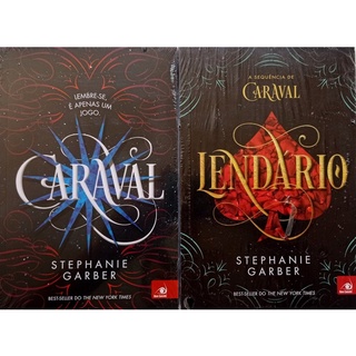 Livro Caraval e Lendário - lacrado - novo
