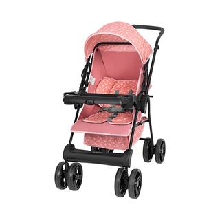 Carrinho de Passeio para Bebê Berço Infantil Solare Rosa - Tutti Baby