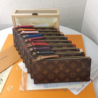 [Com caixa] Bolsa carteira multifuncional Louis Vuitton / LV, original em couro autêntico para mulheres, nova Louis Vuitton