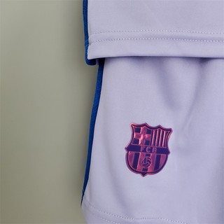 Kids Kits 21/ 22 Barcelona Away Camisa de futebol (6)