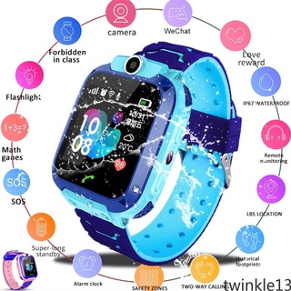 Relógio q12 Smartwatch Infantil Com Gps Localizar Criança Alarme App e Botão Sos twinkle13