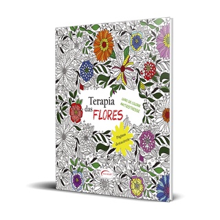 Terapia das Flores - Livro de Colorir antiestresse (2)