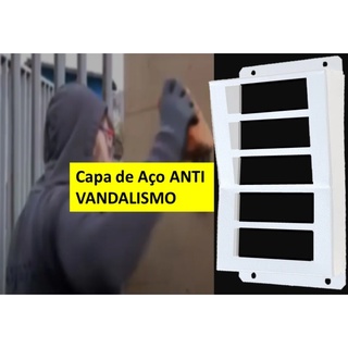 Kit Interfone Porteiro Eletrônico Residencial + 100mts Cabo + Proteção de Aço (2)