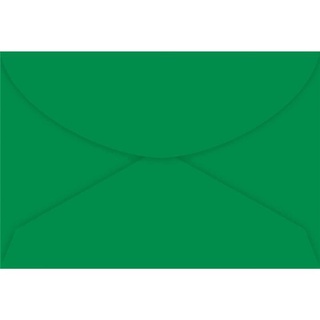 Envelope Visita Colorido Verde Escuro Color Plus 80g. CX-100
