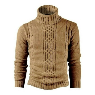 Cacharrel Casaco Blusa Tricot Lã Masculina Canelada Ref: 818