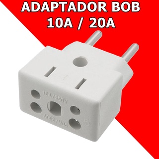 Adaptador Tomada Multiuso Plug Elétrico 10a / 20a Bob Esponja Premium