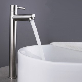 torneira do banheiro do aço inoxidável torneira torneira de água fria torneira da bacia (1)