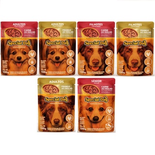 Ração Sache premium special dog pet caes cachorros original caixas 12 unidades vários sabores