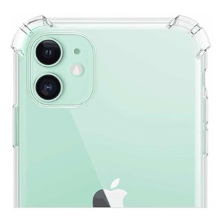 Capa Capinha Silicone Transparente Antichoque iPhone XR e IPhone 11