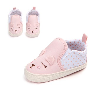 babyshow Sapato com Sola Macia e Desenho Infantil/Feminino para Primeiros Passos do Bebê / Sapatos de Berço (6)