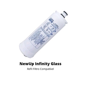 Refil Filtro Purificador New Up Infynit Glass Compatível