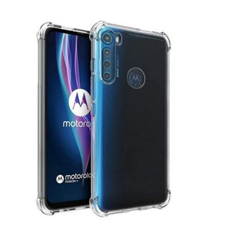 Capinha Silicone Anti Impacto Para Motorola One Fusion Plus Transparente (1)