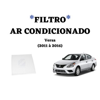 Filtro Ar Condicionado De Cabine Nissan Versa March