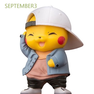 September3 Para Crianças Coleção Pvc Cosplay Pikachu Modelo Brinquedos 8 Centímetros Pikachu Action Figure Figura Pokemon