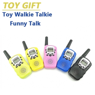 2 unidades por atacado crianças mini crianças UHF walkie talkie BF-T3 Baofeng FRS rádio comunicador bidirecional T3 Handy talkie hf transceptor (5)