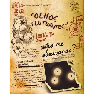 Livro Diário Perdido De Gravity Falls Volume 3 Editora Universo Dos Livros + Chaveiro Livro 3 Metal (5)