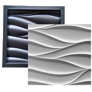 Forma Molde de Gesso 3D e Cimento ABS Modelo Maranello (1)