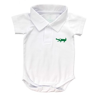 Body Roupa de Bebê Nenê Polo Masculino Liso Diversas Cores Tamanhos do RN ao GG Camisa com Gola, Betty & Loren (2)