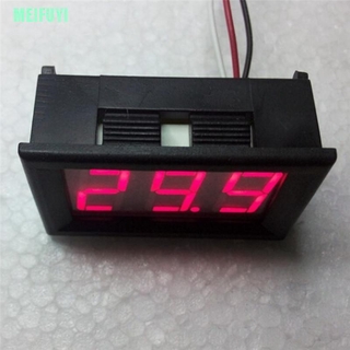 (Meifuyi) Mini Teste De Tensão Digital Voltímetro Tester Bateria Dc 0-30v Vermelho / Auto / Carro Lw Szus