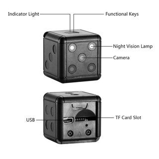 1080 P Hd Mini Câmera Filmadora Sq16 Night Vision Câmera De Vigilância Dvr Cam Gravador De Ação Esporte Câmera espião (2)