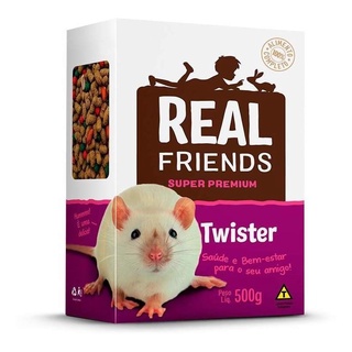 Real Friends Alimento Ração Super Premium Twister 500g