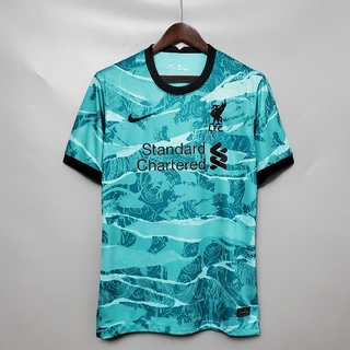 Camisa Camiseta do Liverpool Azul e Vermelho Promoção Envio Imediato