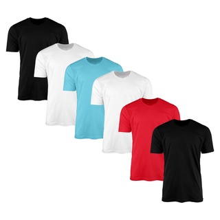 Promoção Kit 6 Camisetas SSB Brand Masculina Lisa Básica 100% Algodão