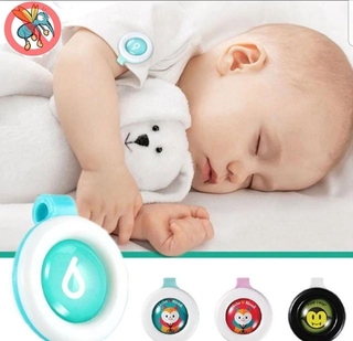 Kit 3 Broches Repelente Mosquito Inseto Infantil