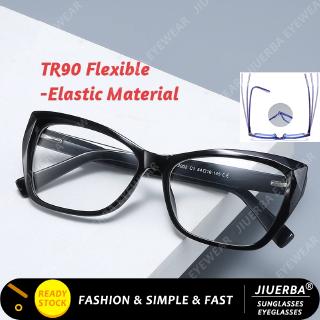 【Pronta Entrega】Óculos de Grau Feminino TR90 com Armação Elástica