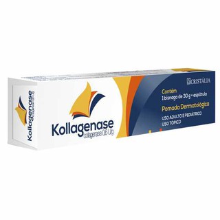 Kollagenase 0,6U/g Pomada com 30g