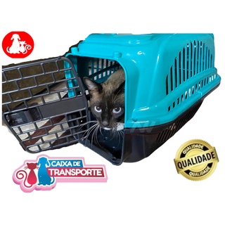Caixa de Transporte Pet N°1 - Brinqpet Original - Cães Cachorros Gatos Coelhos Hamster e Porquinho da Índia