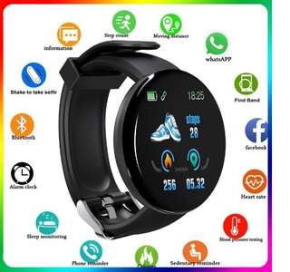 Relógio Inteligente/Smartwatch Xiaomi 116plus à Prova d'água Ip67 D18/Batimentos cardíacos/pressão sanguínea [AM] (2)