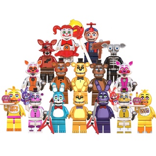 2022 New Lego Five Nights at Freddy's Minifigures Building Blocks Adventure Game Toys for Children
