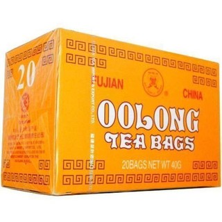 Chá Chinês De Oolong Tea - 20 Sachês - Fujian - 40g