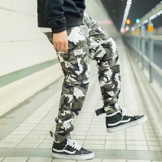 Streetwear Camouflage Jogger Cargo Pants Men 2020 Hip Hop Casual Cotton Pockets Harem Pants Camo Elastic Waist Trousers (3)