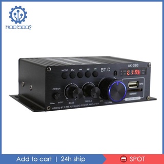 Professional 400W + 400W Audio Power Amplifier Receiver for Car CD DVD
