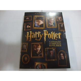Box Original : Coleção Completa Harry Potter - 8 Dvds - Lacrado