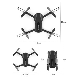Drone Quadricóptero Fpv Mini Com Wifi Sem 720p Dobrável Com Câmera Hight Hold Rc (8)